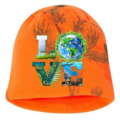 LOVE Earth Day Celebration Kati - Camo Knit Beanie