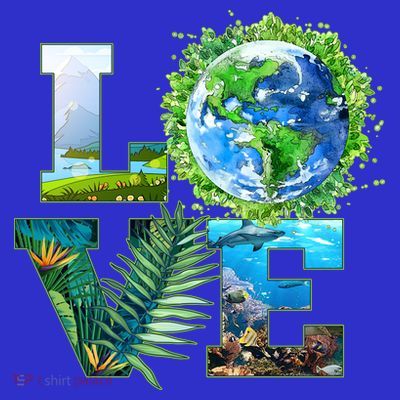 LOVE Earth Day Celebration T-Shirt