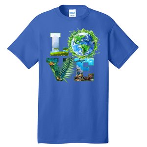 LOVE Earth Day Celebration Tall T-Shirt