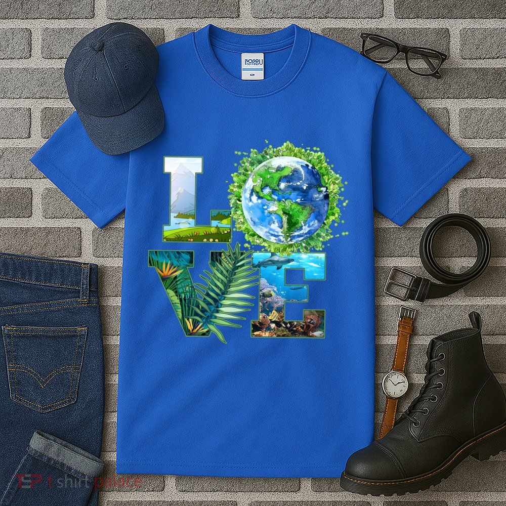 LOVE Earth Day Celebration Tall T-Shirt