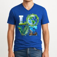 LOVE Earth Day Celebration V-Neck T-Shirt