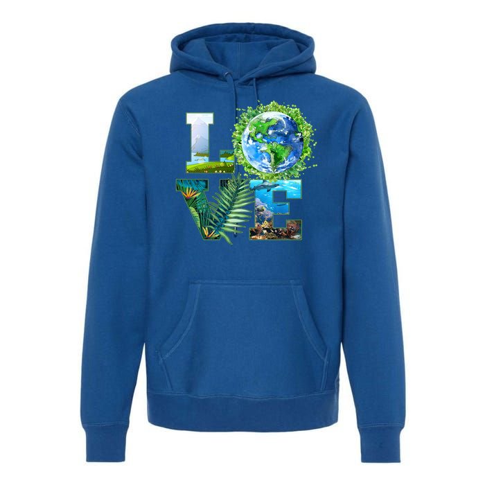 LOVE Earth Day Celebration Premium Hoodie