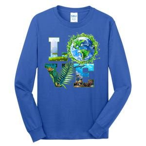 LOVE Earth Day Celebration Tall Long Sleeve T-Shirt