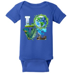 LOVE Earth Day Celebration Baby Bodysuit