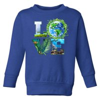 LOVE Earth Day Celebration Toddler Sweatshirt