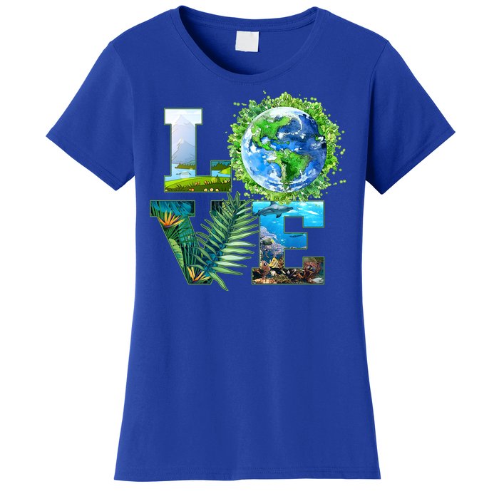 LOVE Earth Day Celebration Women's T-Shirt