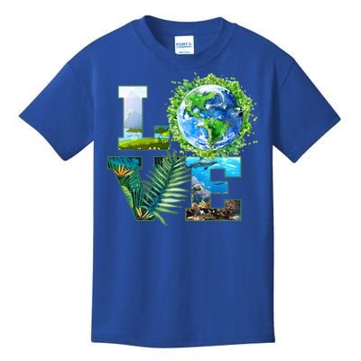 LOVE Earth Day Celebration Kids T-Shirt