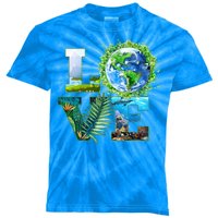 LOVE Earth Day Celebration Kids Tie-Dye T-Shirt