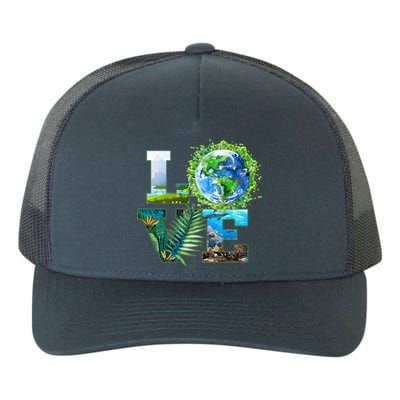 LOVE Earth Day Celebration Yupoong Adult 5-Panel Trucker Hat