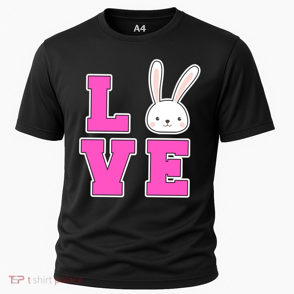 Love Easter Bunny Cute Cooling Performance Crew T-Shirt