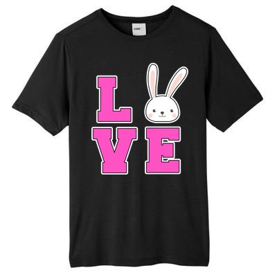 Love Easter Bunny Cute Tall Fusion ChromaSoft Performance T-Shirt