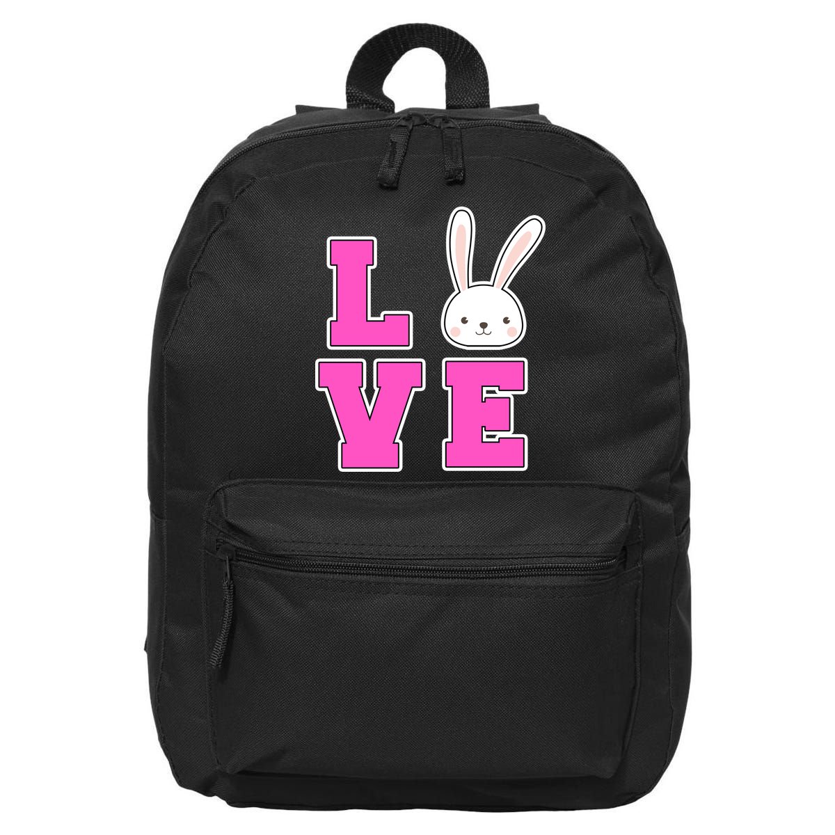 Love Easter Bunny Cute 16 in Basic Backpack