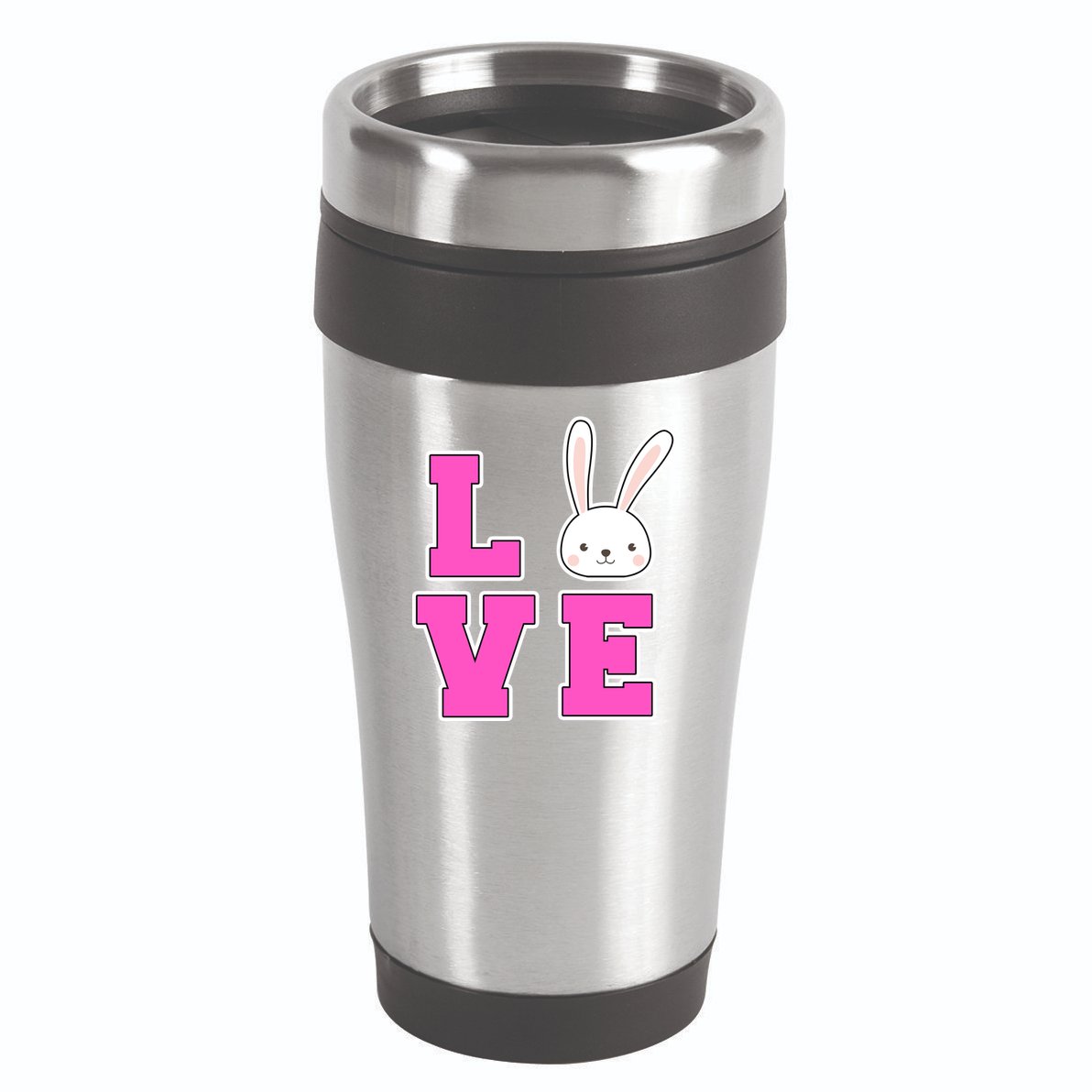 Love Easter Bunny Cute 16oz Travel Tumbler
