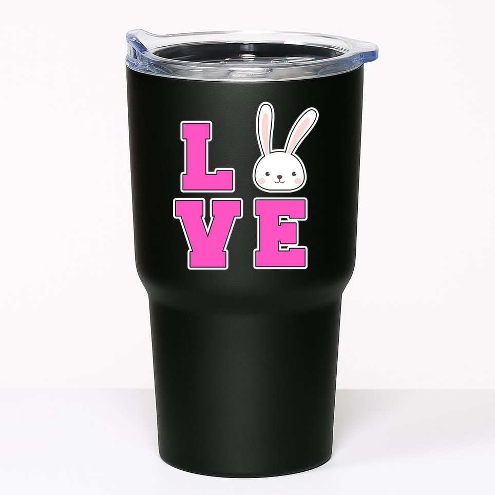 Love Easter Bunny Cute Tumbler