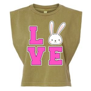 Love Easter Bunny Cute Garment-Dyed Women's Muscle Tee