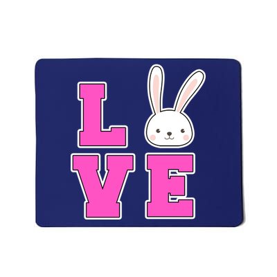 Love Easter Bunny Cute Mousepad