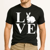 Love Easter Bunny Rabbit Cooling Performance Crew T-Shirt