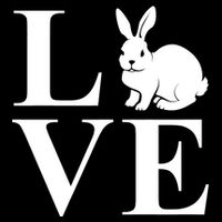 Love Easter Bunny Rabbit Cooling Performance Crew T-Shirt