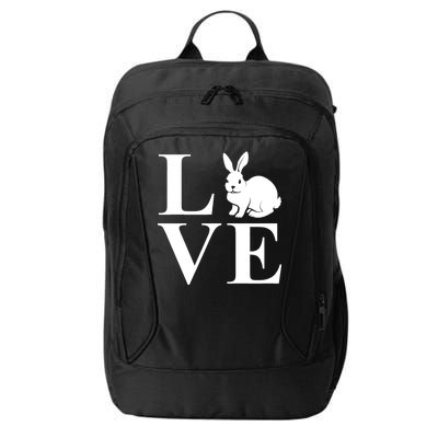 Love Easter Bunny Rabbit City Backpack