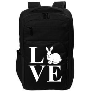 Love Easter Bunny Rabbit Impact Tech Backpack