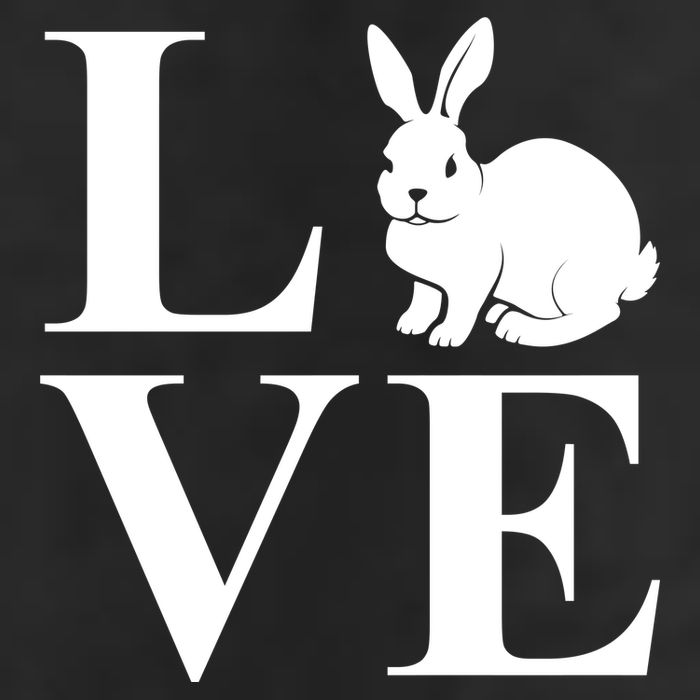 Love Easter Bunny Rabbit Adult Drive Performance Visor