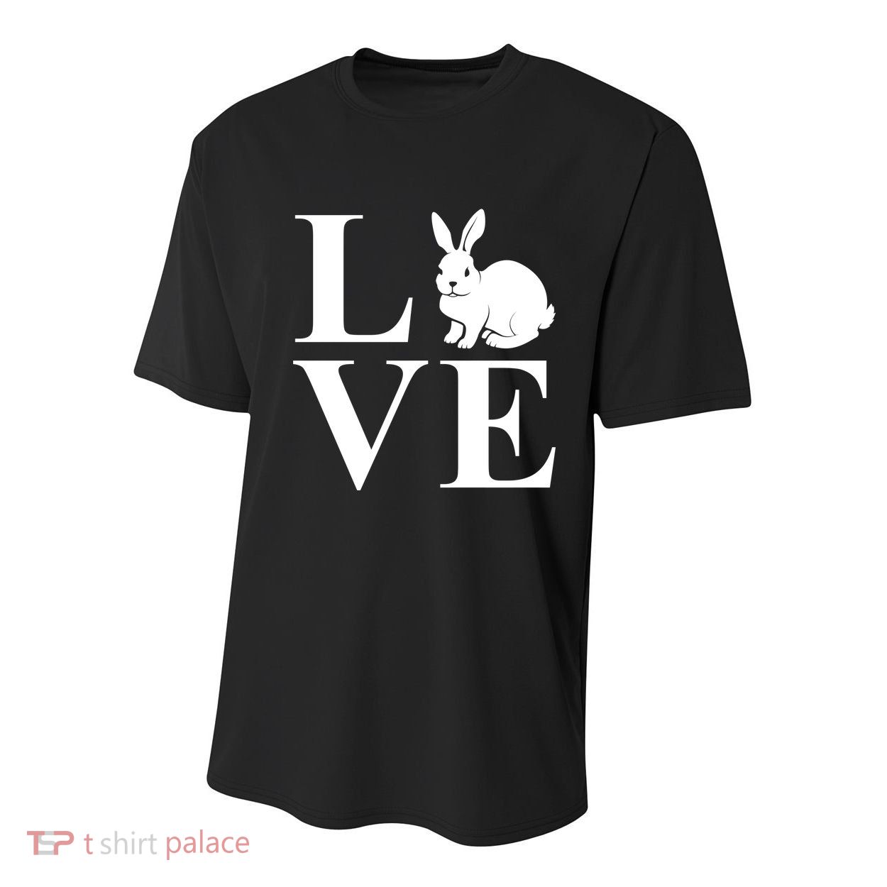 Love Easter Bunny Rabbit Youth Performance Sprint T-Shirt