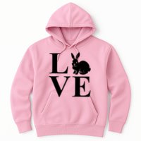 Love Easter Bunny Rabbit Hoodie