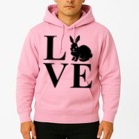 Love Easter Bunny Rabbit Hoodie
