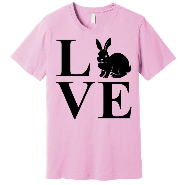 Love Easter Bunny Rabbit Premium T-Shirt