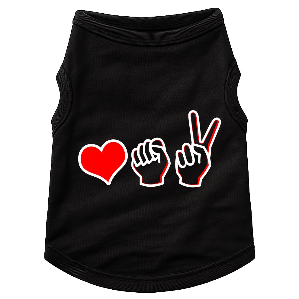 Love Fight Win Doggie Tank
