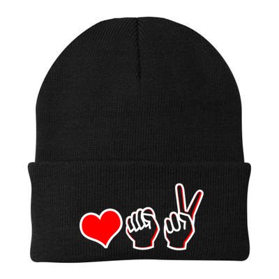 Love Fight Win Beanie