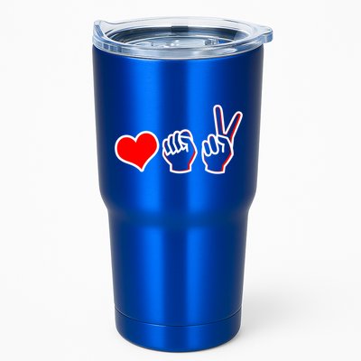 Love Fight Win Tumbler