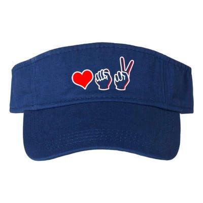 Love Fight Win Valucap Bio-Washed Visor