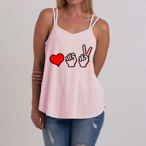 Love Fight Win Women's Strappy Tank