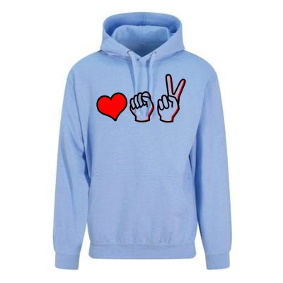 Love Fight Win Unisex Surf Hoodie