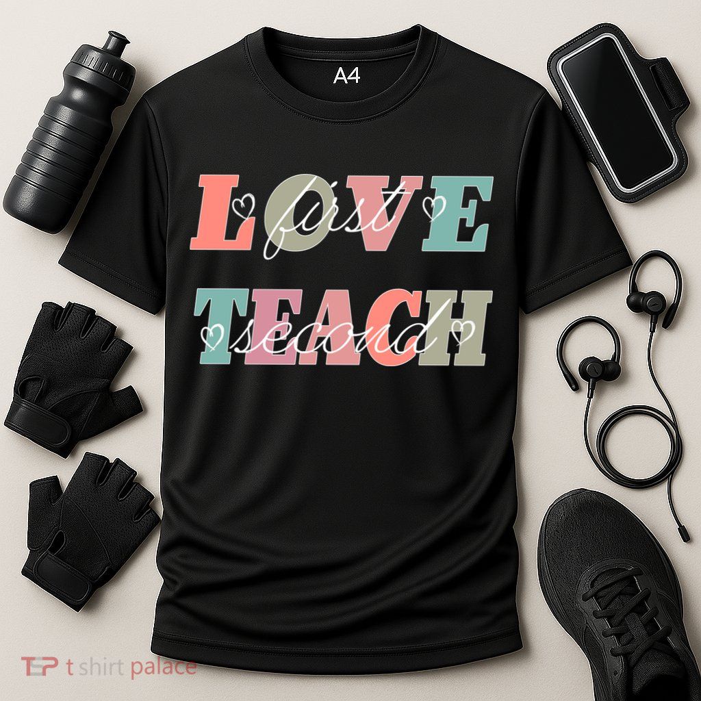 Love First Teach Second Performance Shirt