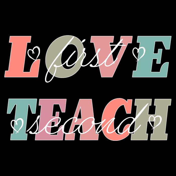 Love First Teach Second Bag