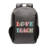 Love First Teach Second Vector Backpack
