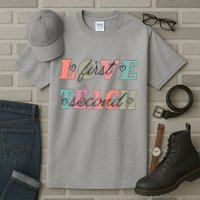 Love First Teach Second Tall T-Shirt