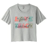 Love First Teach Second Crop Top