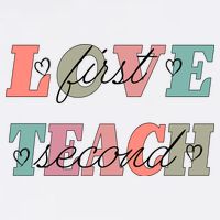 Love First Teach Second Garment-Dyed Sweatshirt
