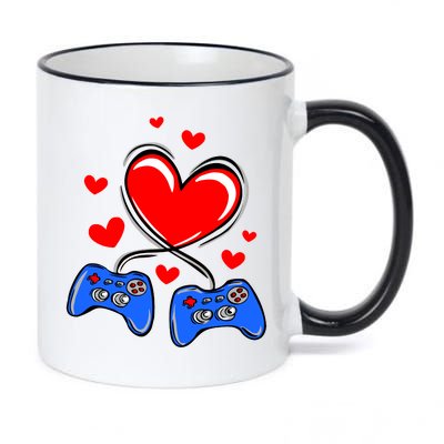 Love Gaming Video Games Funny 11oz Black Color Changing Mug