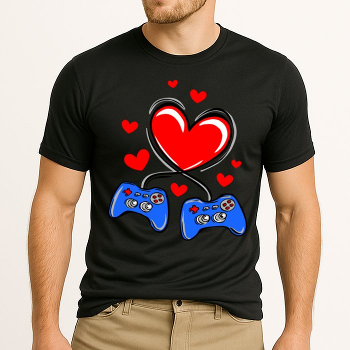 Love Gaming Video Games Funny Cooling Performance Crew T-Shirt