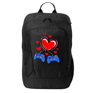 Love Gaming Video Games Funny City Backpack