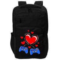 Love Gaming Video Games Funny Impact Tech Backpack