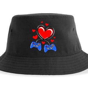 Love Gaming Video Games Funny Sustainable Bucket Hat