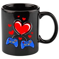 Love Gaming Video Games Funny 11oz C Handle Ceramic Mug