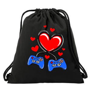 Love Gaming Video Games Funny Drawstring Bag