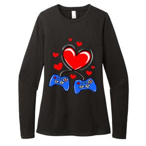 Love Gaming Video Games Funny Womens CVC Long Sleeve Shirt