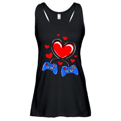 Love Gaming Video Games Funny Ladies Essential Flowy Tank